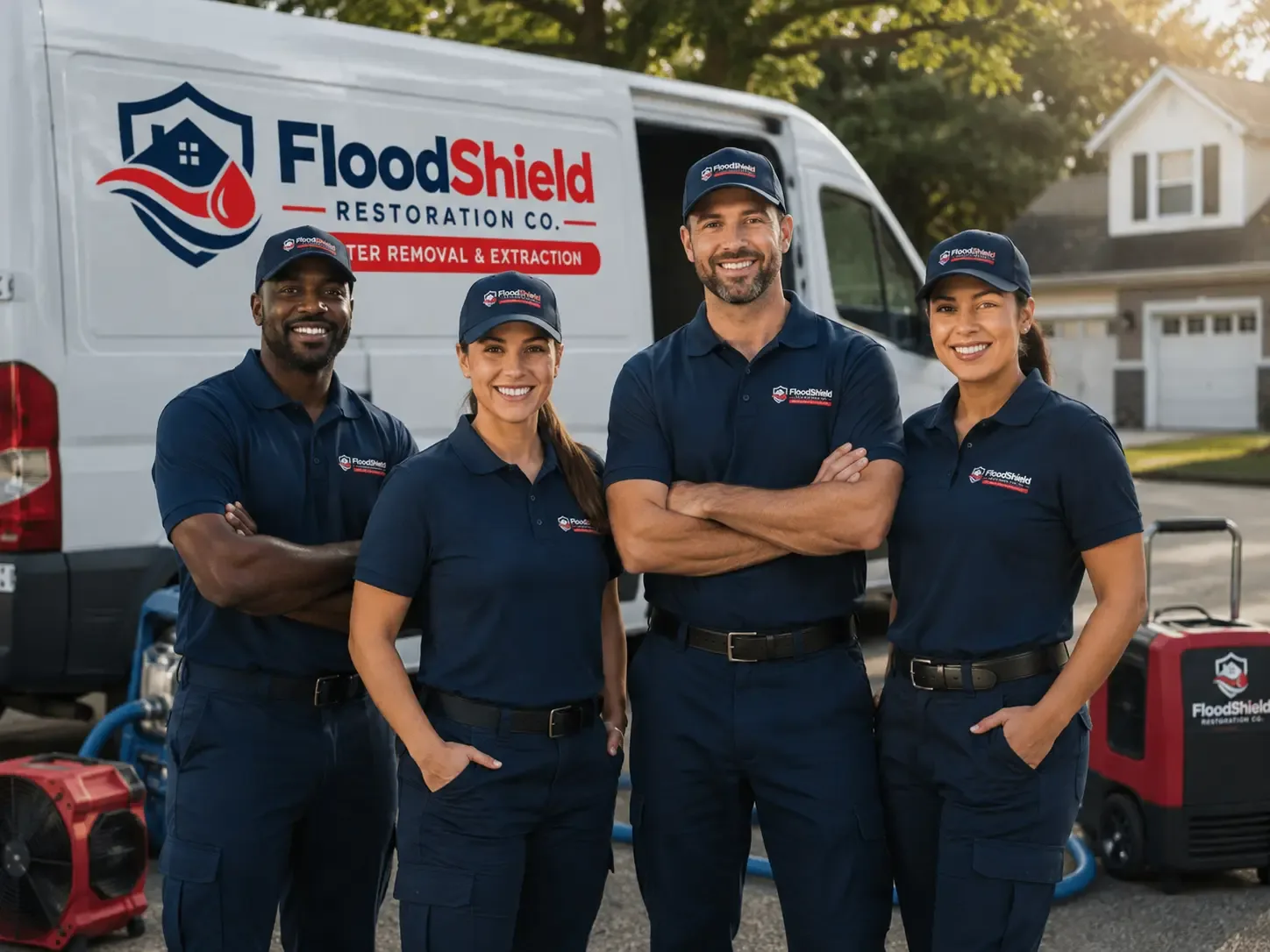 Flood Damage Restoration company in La Loma, NM
